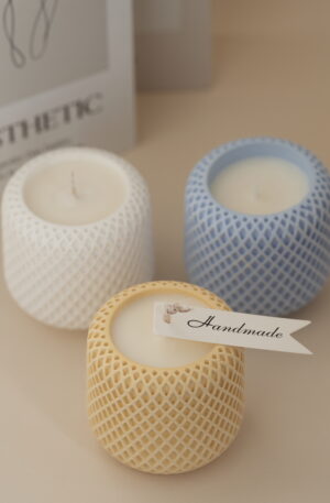 Vela en candelabro "Rombo"